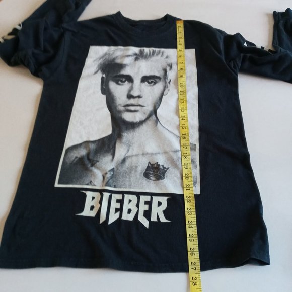 Justin Bieber Purpose World Tour Sorry Long Sleeve T-shirt - Picture 5 of 8